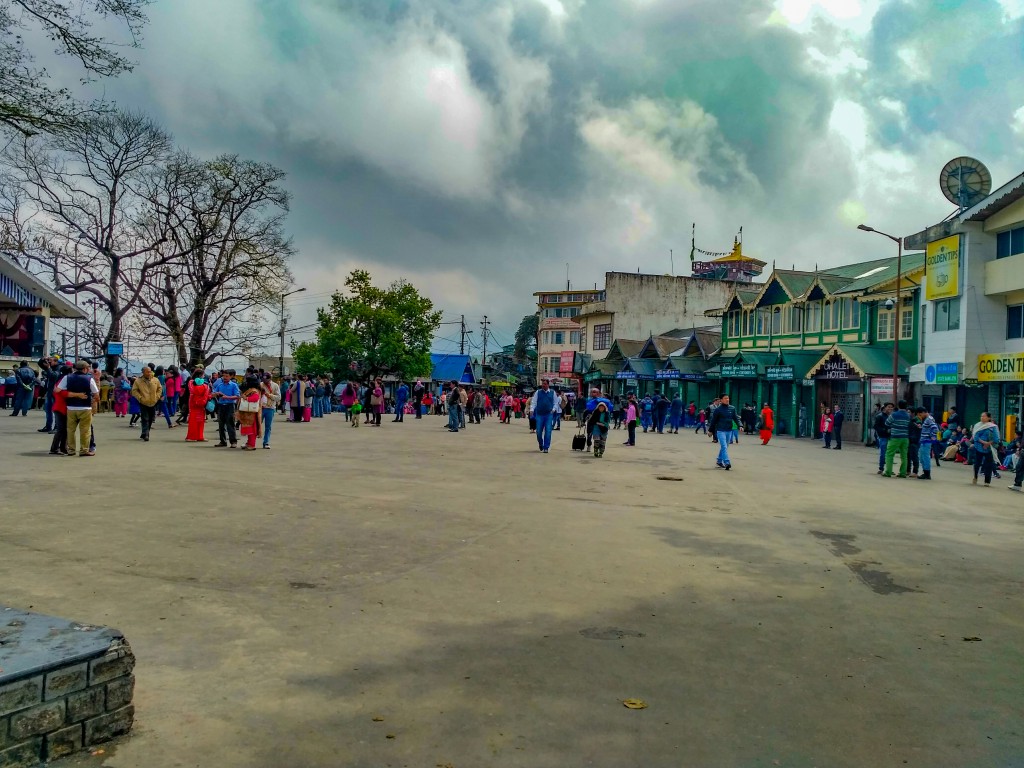 Chowrasta near Mall Road - 
Places to visit in Darjeeling