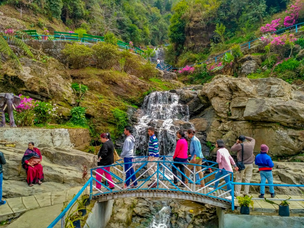 Rock Garden or Chunnu Summer Falls - Places to visit in Darjeeling