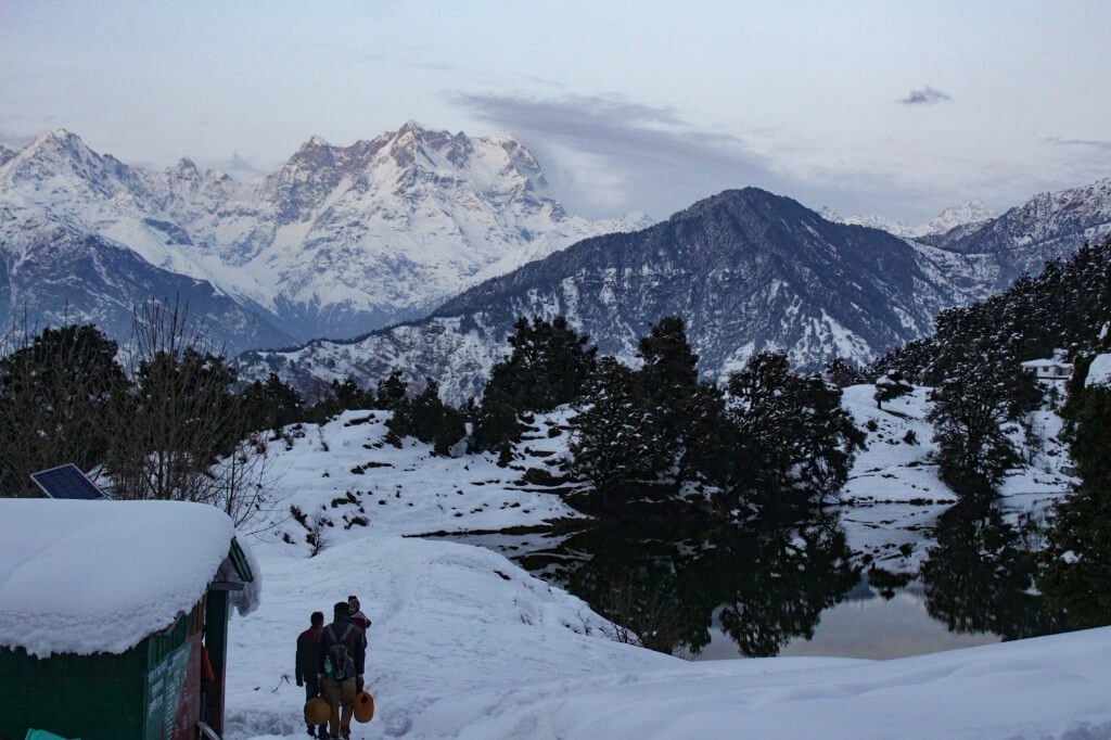 Deoriatal view during winter season