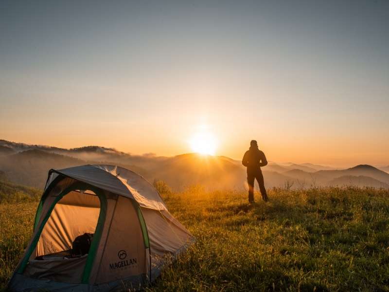 Camping in Mussoorie